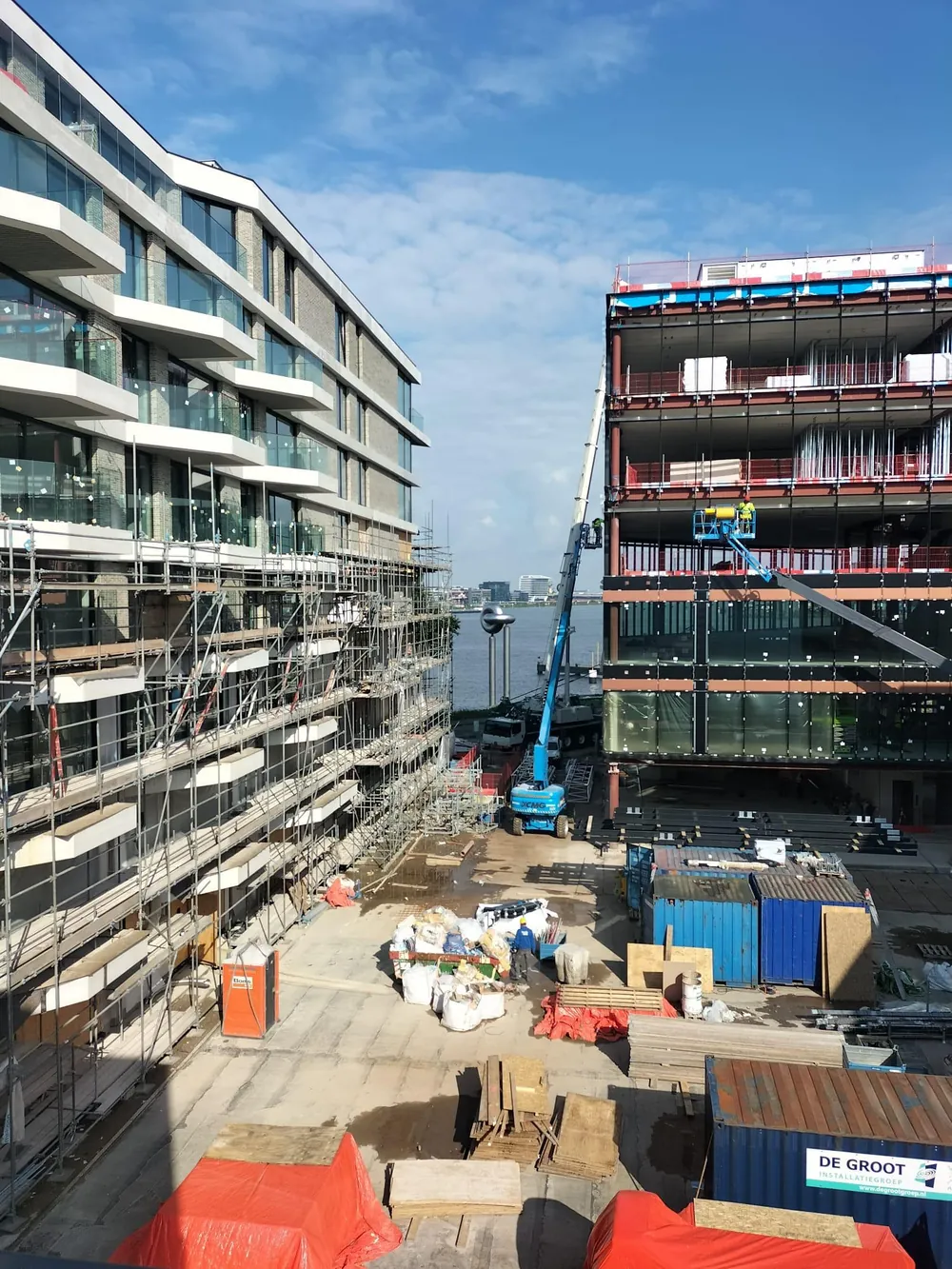 Bouwproject met meerdere gebouwen