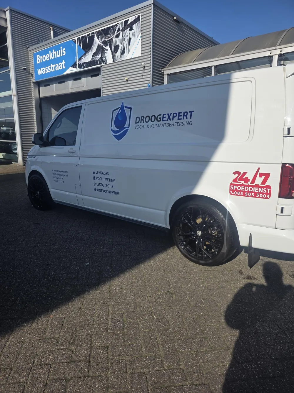 Droogexpert servicewagen